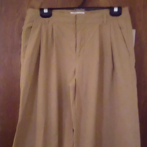 Anthropology Wide Leg Pleated Trousers - Picture 2 of 5